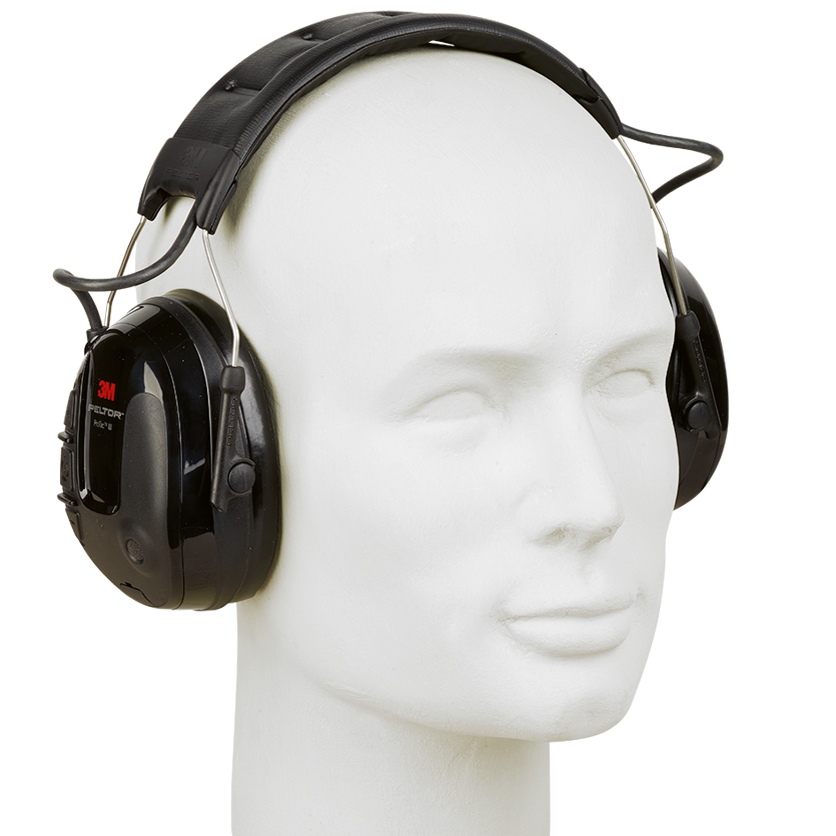 Casque anti-bruit électroacoustique stéréo PROTAC III 26 dB