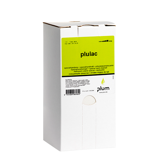Nettoyant spécial pour les mains sous forme de pâte Plum-Plulac 1,4 l bag-in-box
