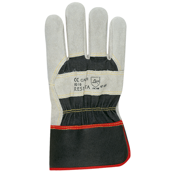 Gants de protection en cuir RESISTA-EXTRA DARK EN 388, CE
