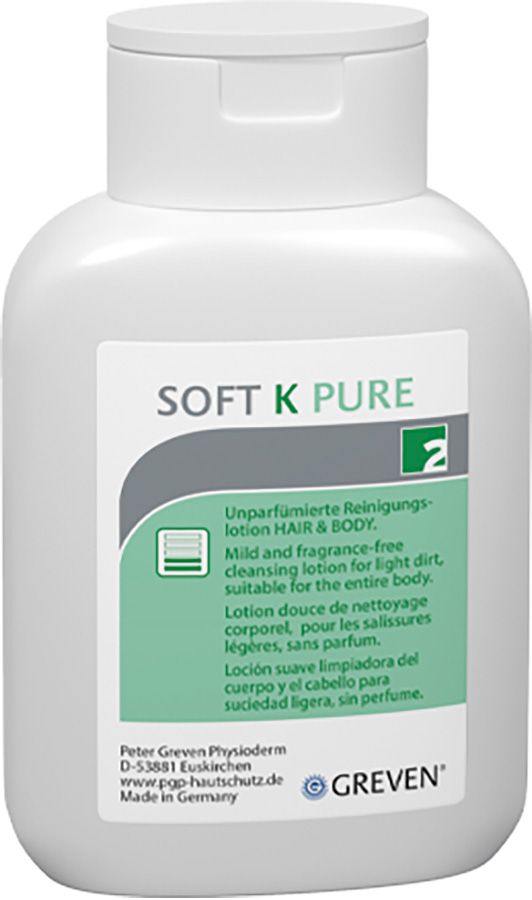 Lotion de nettoyage de la peau 250 ml GREVEN SOFT K