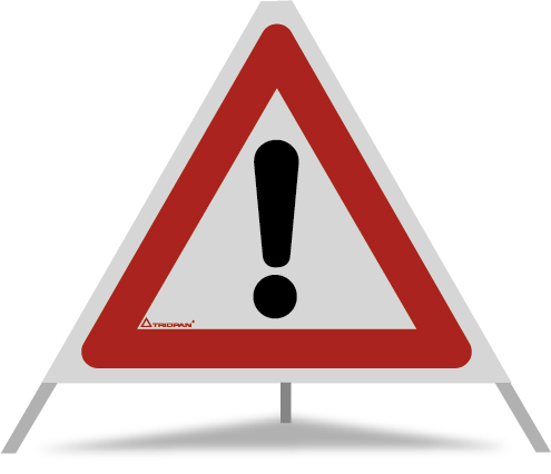 Triopan 90 cm R2 Signalrot (transparent)