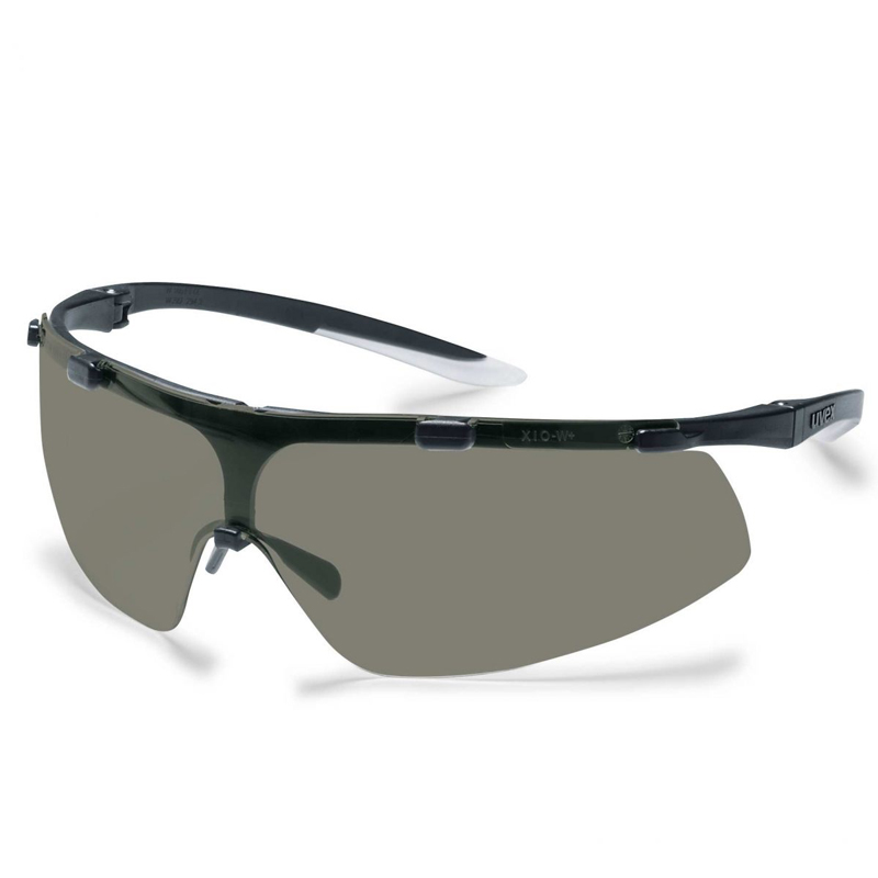 Lunettes à branches uvex super fit noir, transparentes Lunettes à branches uvex super fit noir, transparentes