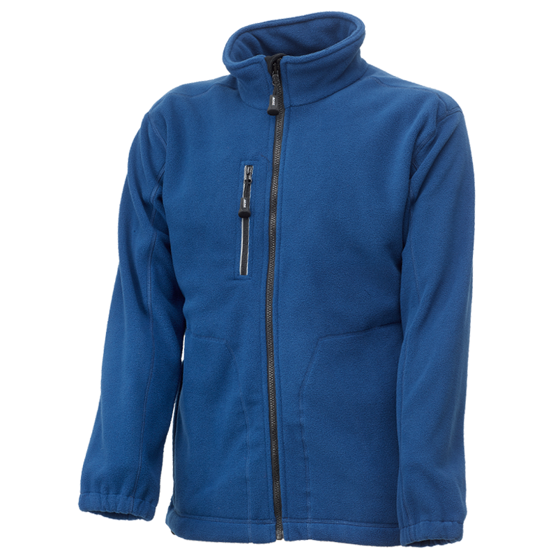 Veste en thermovelours moelleux MERIDA bleu foncé Gr.M