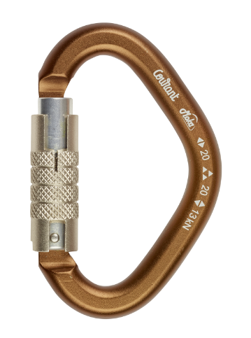 Mousqueton spécial pour anneau sternal d’harnais Mousqueton spécial pour anneau sternal d’harnais