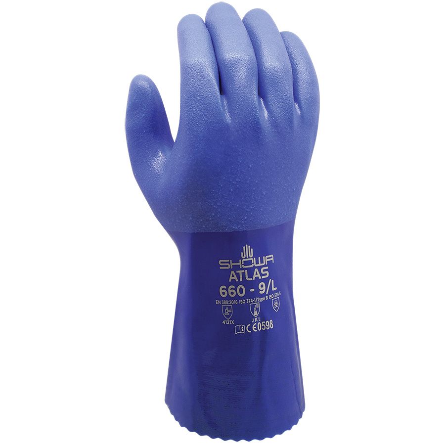 Showa 660 Gants de protection chimique  Showa 660 Gants de protection chimique