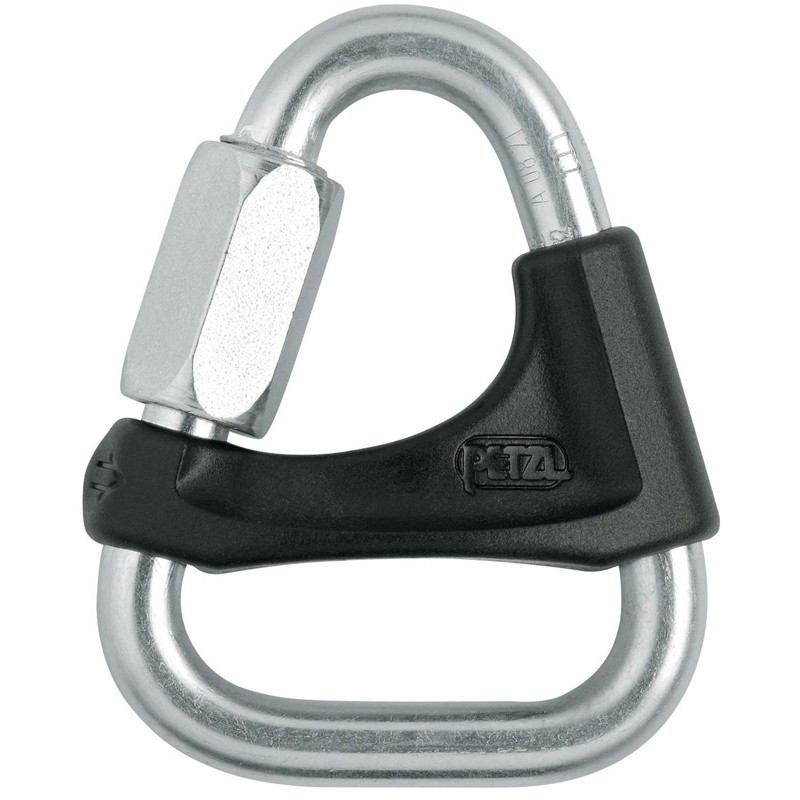 Petzl Delta Maillon rapide 8 mm avec barrette de maintien Petzl Delta Maillon rapide 8 mm avec barrette de maintien
