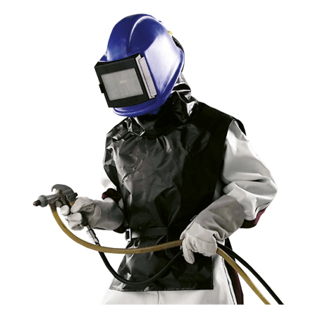 Druckluft-Sandstrahlhelm COMMANDER II ZGH