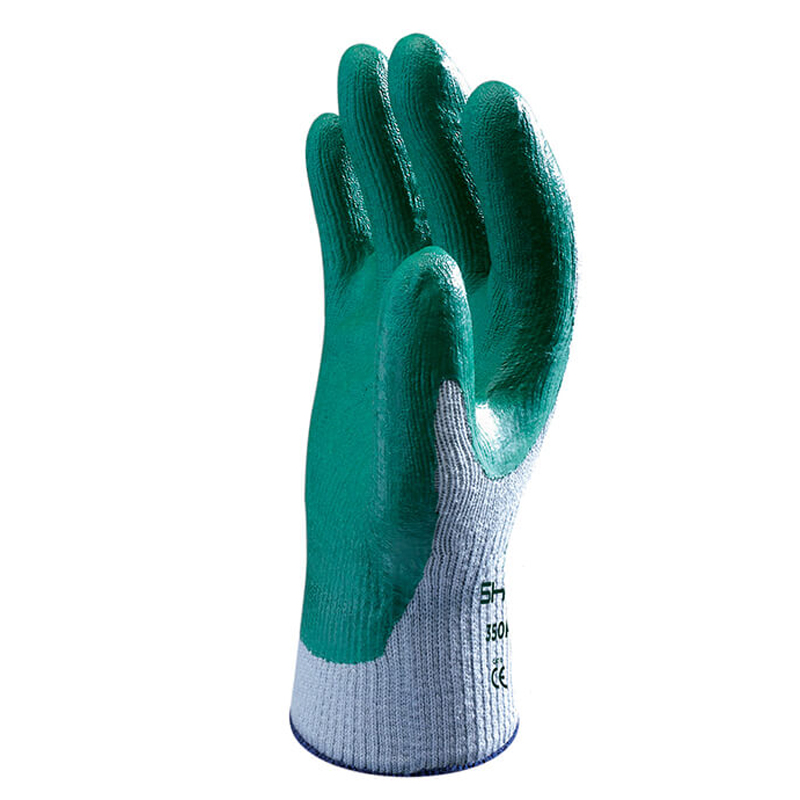Handschuhe SHOWA NITRILE GRIP 350R Gr. 9 10 Paar