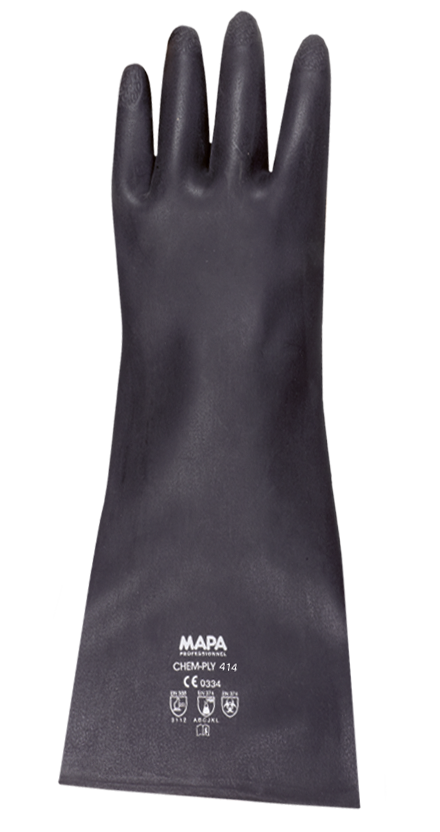 Chemie-Schutzhandschuhe CHEM-PLY 414 Gr.10
