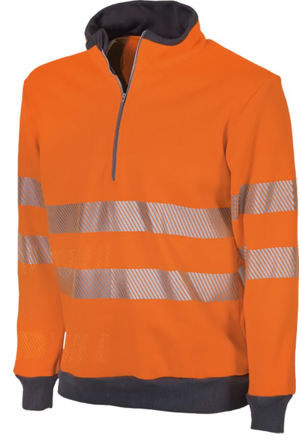 Sweatshirt de sécurité BIOCOTTON REFLEX,Gr. M Sweatshirt de sécurité BIOCOTTON REFLEX,Gr. M