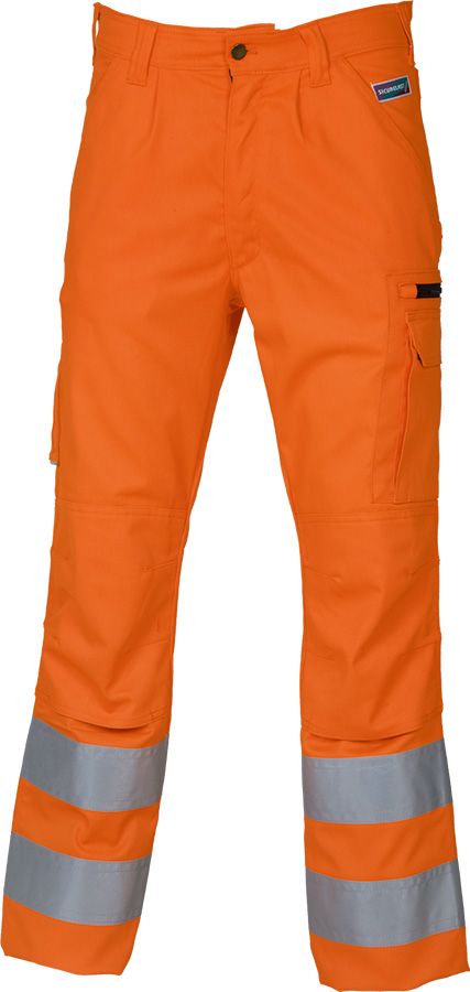 Sicurelast Reflex Pantalon de sécurité orange vif 
