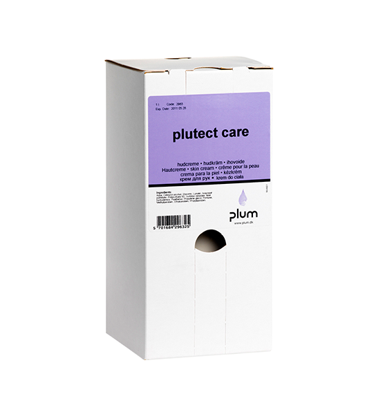 Crème de soin des mains Plum-Plutect Care 1,0 l bag-in-box Crème de soin des mains Plum-Plutect Care 1,0 l bag-in-box