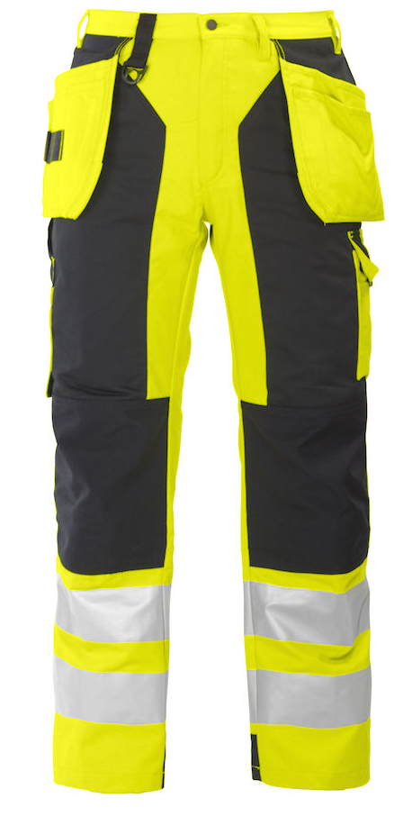 ProJob PANTALON AVEC RENFORTS ET POCHES FLOTTANTES Jaune/Noir Gr.88 ProJob PANTALON AVEC RENFORTS ET POCHES FLOTTANTES Jaune/Noir Gr.88