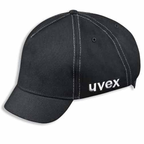 cap sport visière courte Gr.60-63, noir