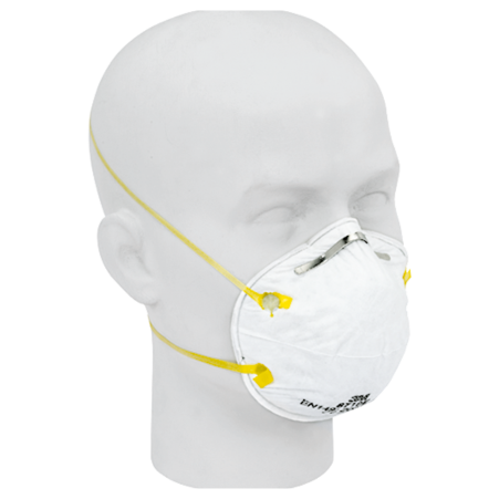 Masque de protection respiratoire 3M FFP1 8710 sans valve d'expiration 