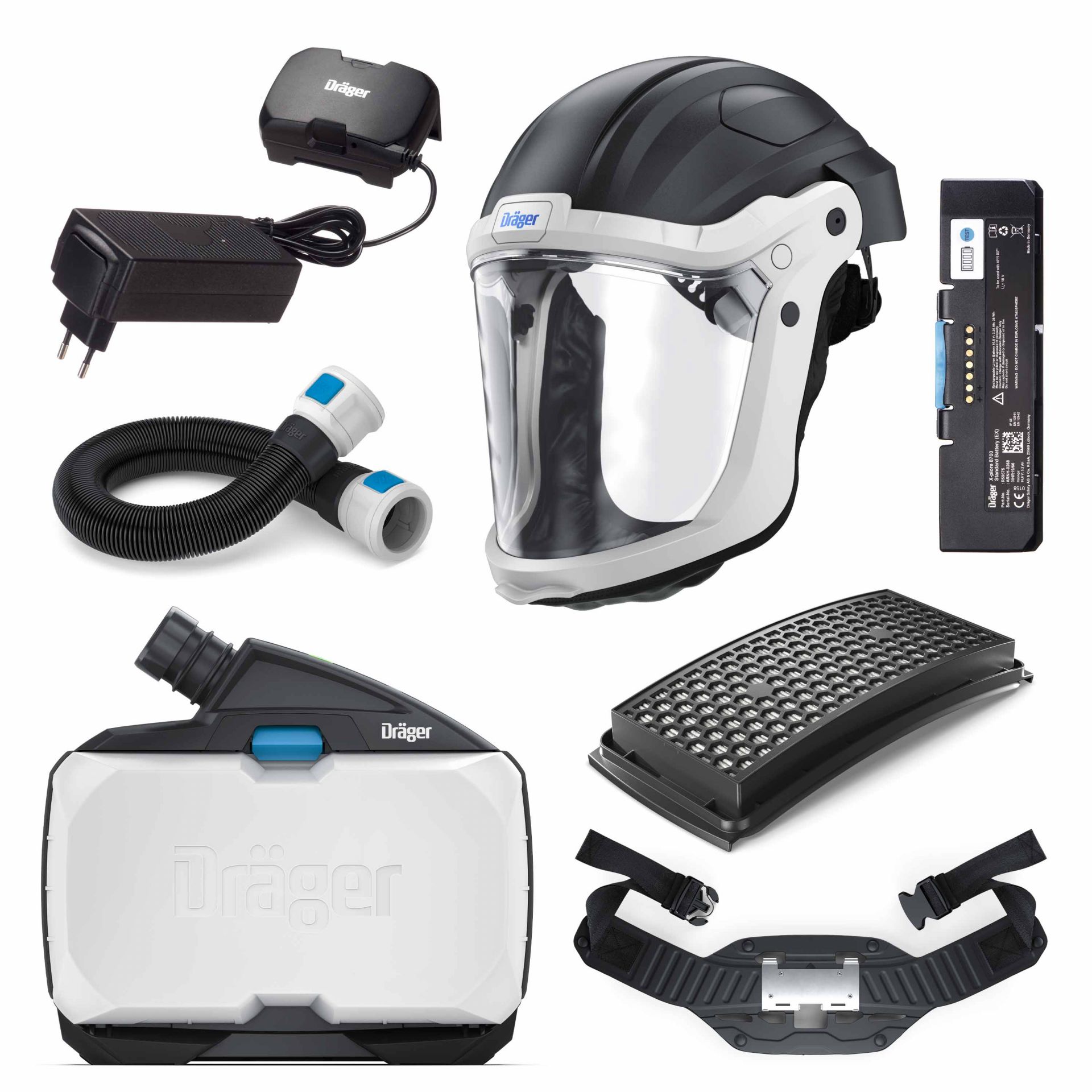 Dräger x-plore 8000 Anwendungsset Staubarbeiten