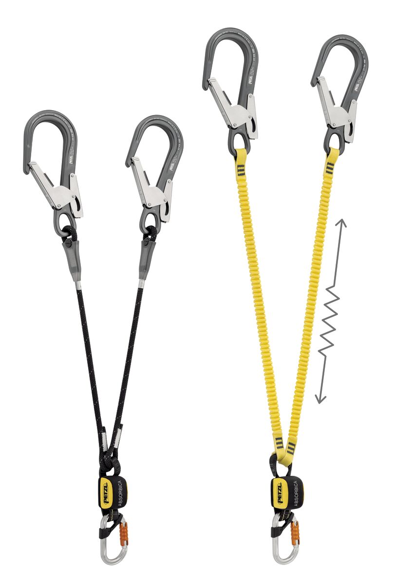 Petzl Absorbica-Y MGO Absorbeur d'énergie version européenne Petzl Absorbica-Y MGO Absorbeur d'énergie version européenne