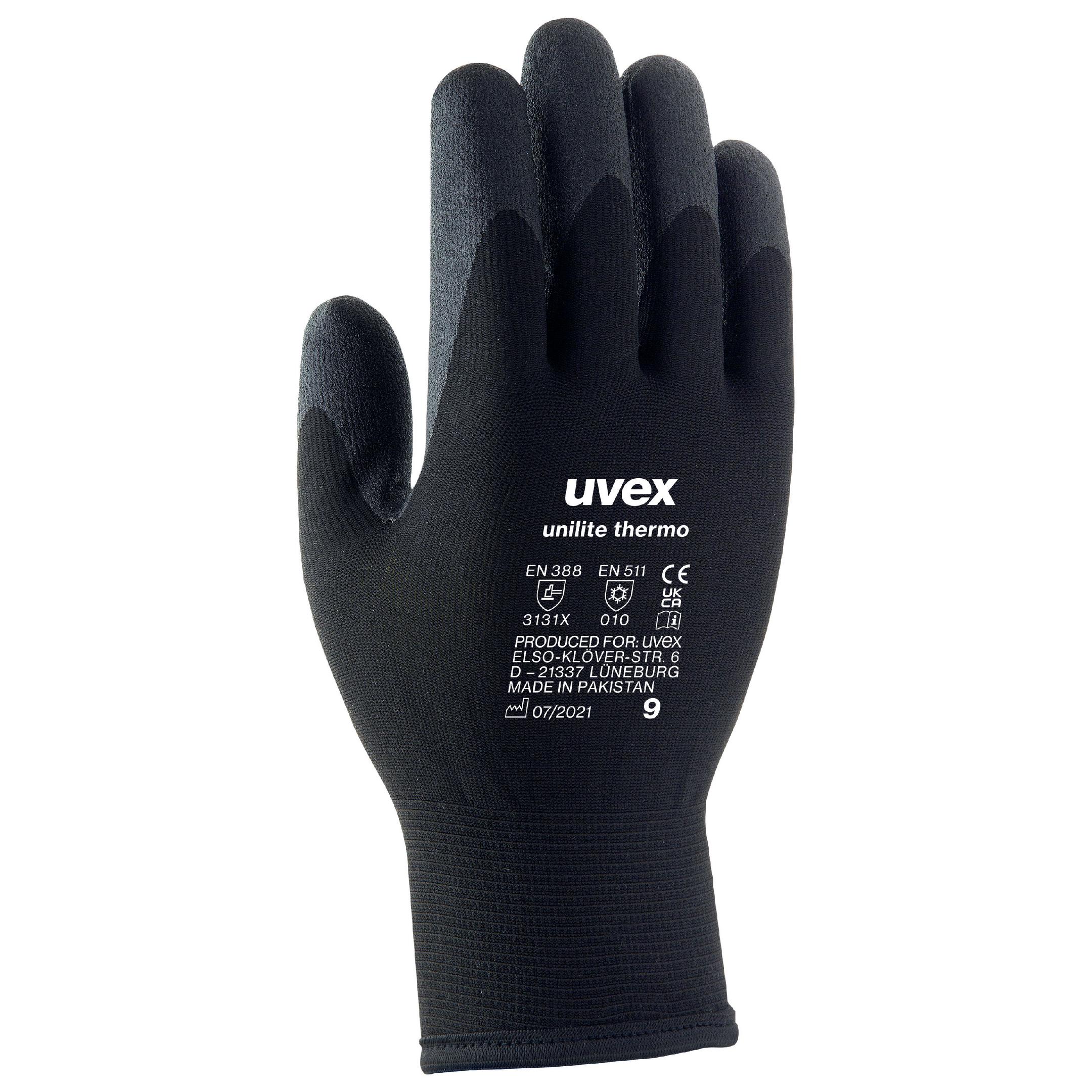 Gants de protection contre le froid Uvex Unilite Thermo Taille 11