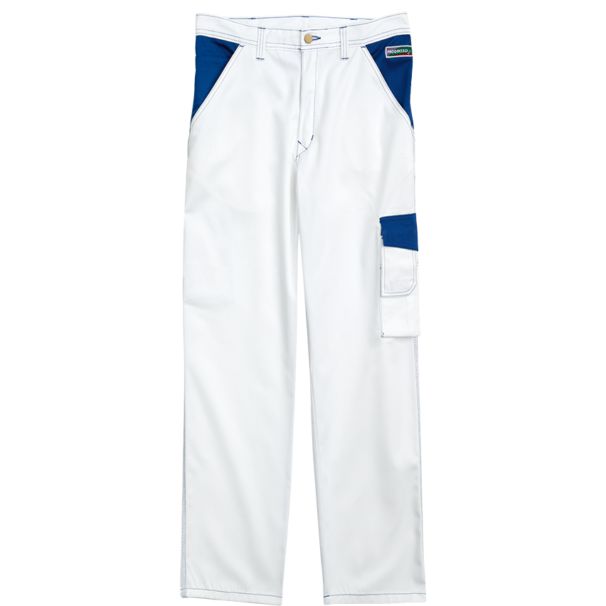 Pantalon professionnel 10103 PROGRESSO ECO blanc Gr. 50