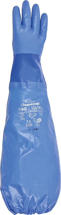 Showa 690 Gants de protection chimique Taille 10 Showa 690 Gants de protection chimique Taille 10
