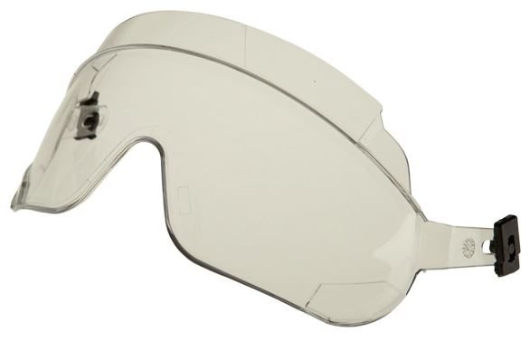 Pièces de lunettes de Kara Casques, incolore EN 166