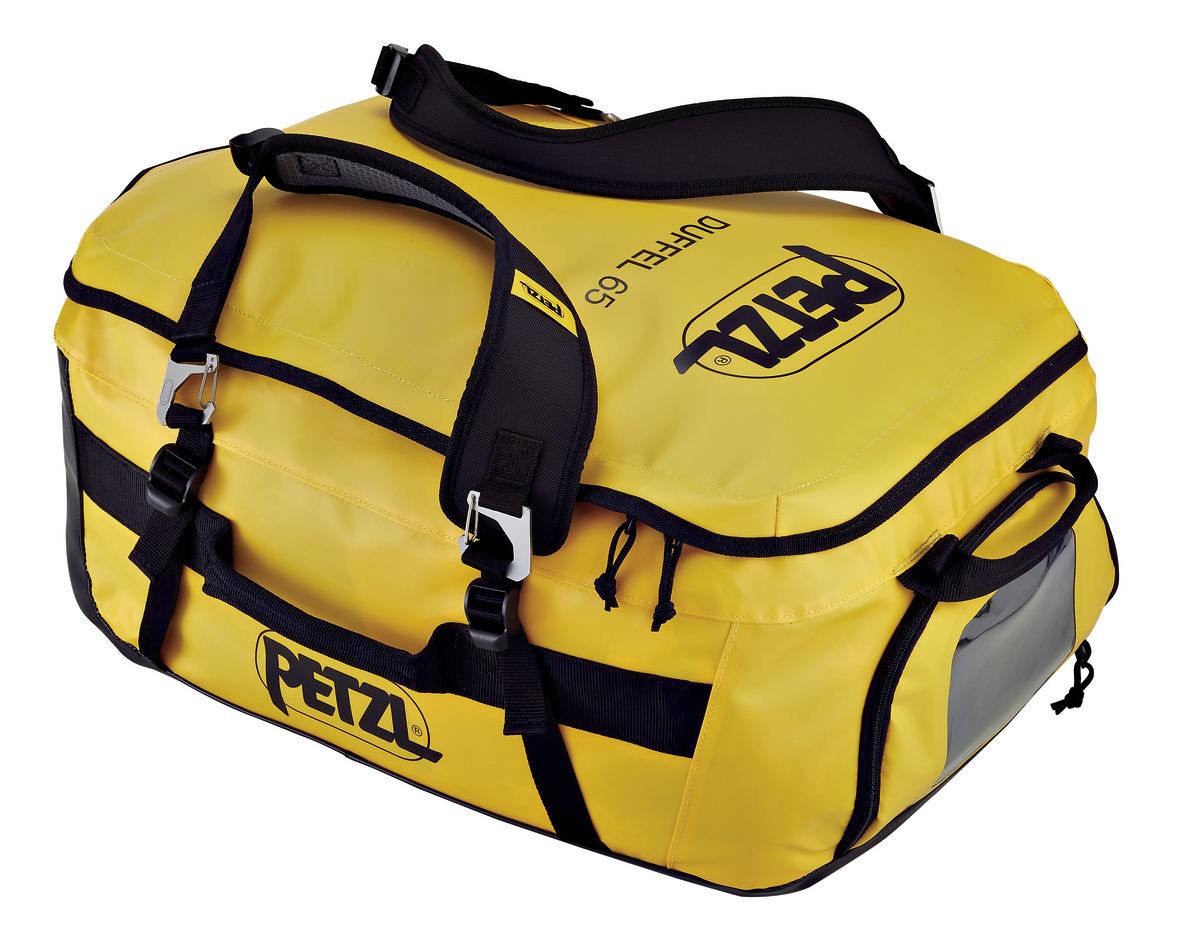 Petzl Duffel 65 Sac de transport jaune Petzl Duffel 65 Sac de transport jaune