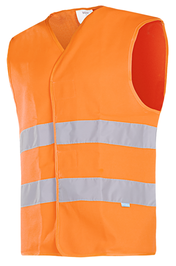 Sioen Elba Gilet de sécurité orange vif Taille S Sioen Elba Gilet de sécurité orange vif Taille S