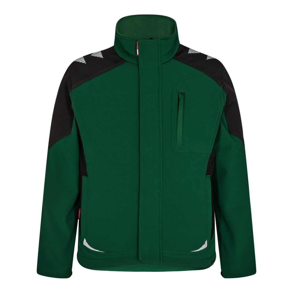 Engel Galaxy Softshell-Jacke grün/schwarz Gr. XS