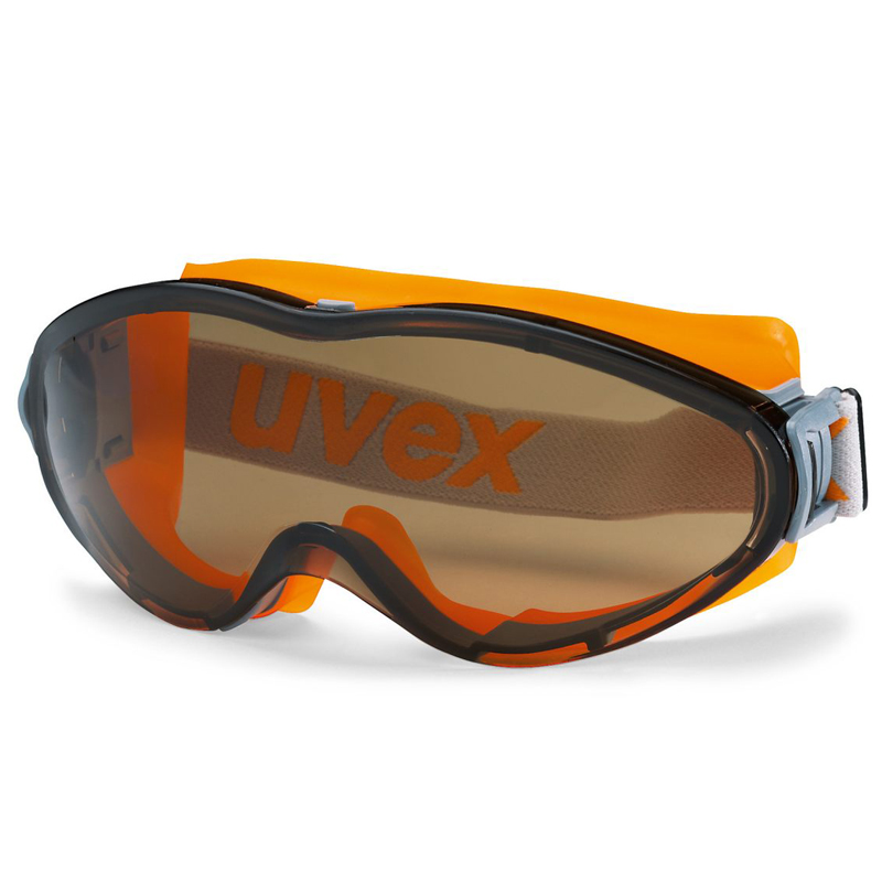 Vollsichtbrille uvex ultrasonic grau, orange Sonnenschutz Vollsichtbrille uvex ultrasonic grau, orange Sonnenschutz