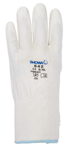 Gants de protection anti-coupures SHOWA 542 blancGr. 9/XL