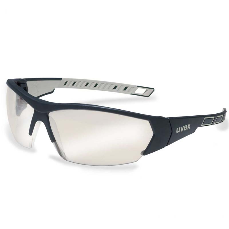 Uvex i-works lunettes à branches noir/gris