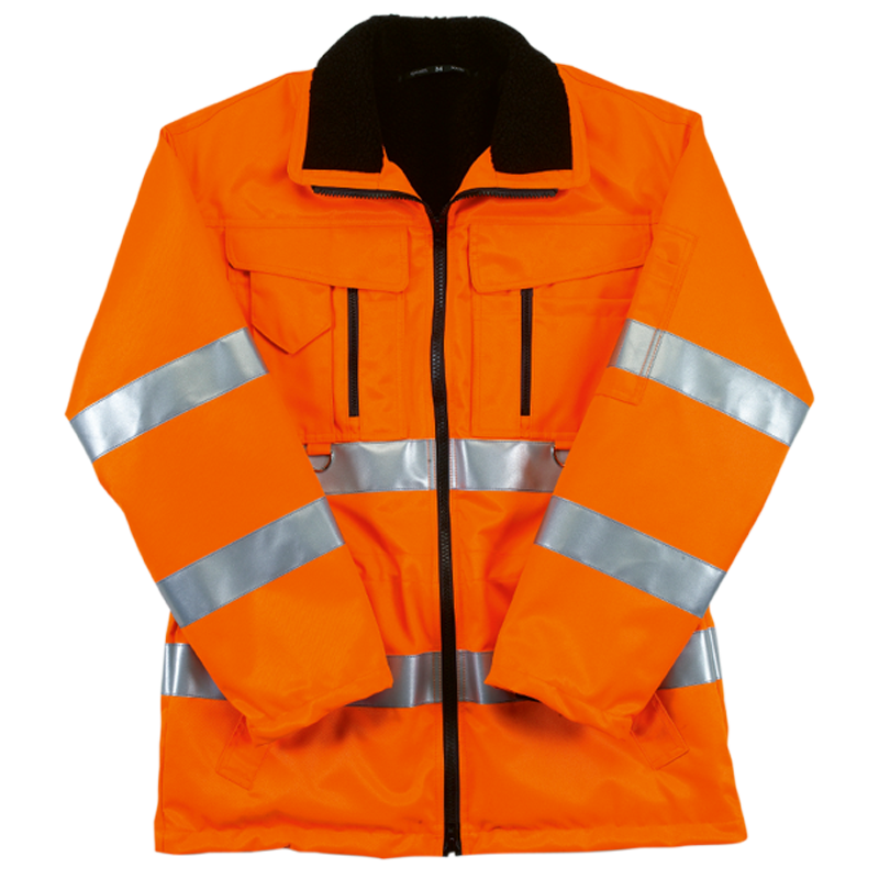 Vestes de sécurité longues TREKKER REFLEX orange vif EN 20471, CE  Gr. M