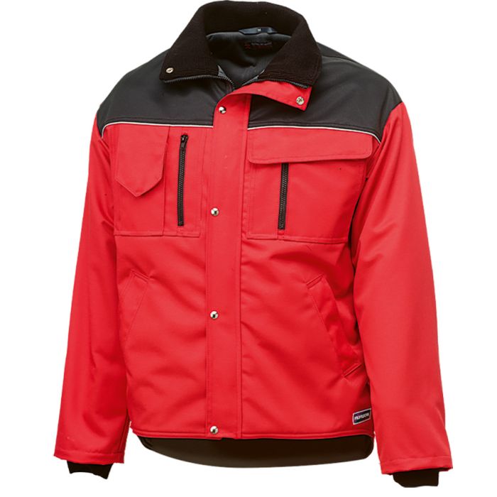 Trekker Inverno Veste d'hiver rouge/noir 