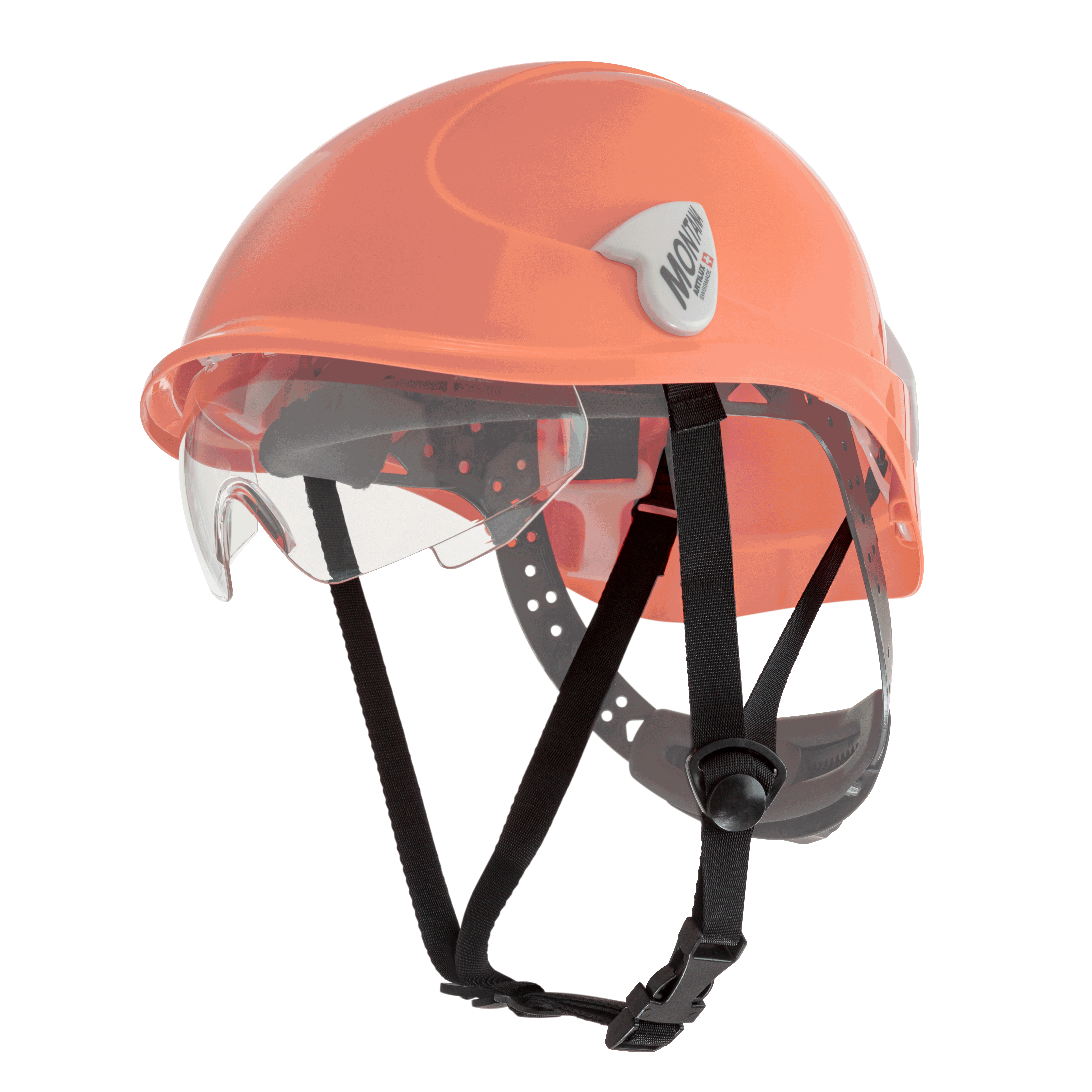 Jugulaire avec quatre points d'attache pour casque de Montana II Jugulaire avec quatre points d'attache pour casque de Montana II