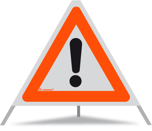 Triopan 70 cm R1 Signalrot (transparent)