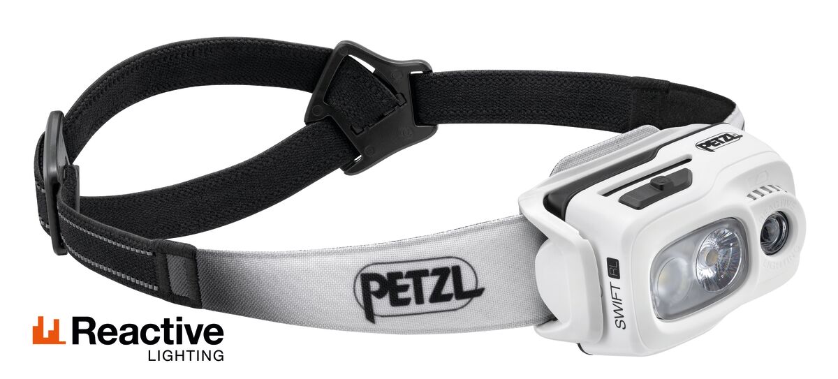 Petzl Swift RL Lampe frontale 1100 lumens blanc