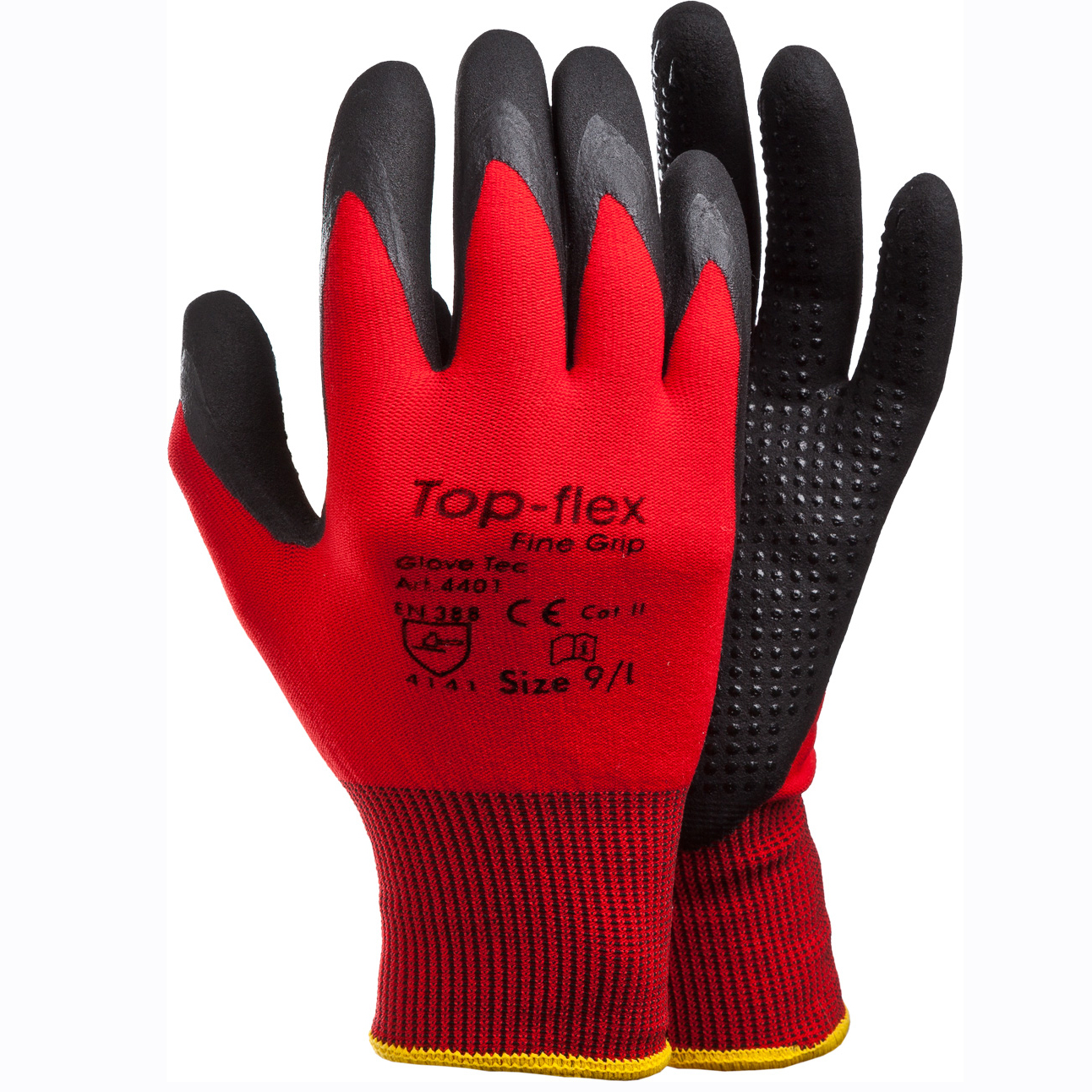 Glove Tec Top-Flex Fine Grip Gants de protection  