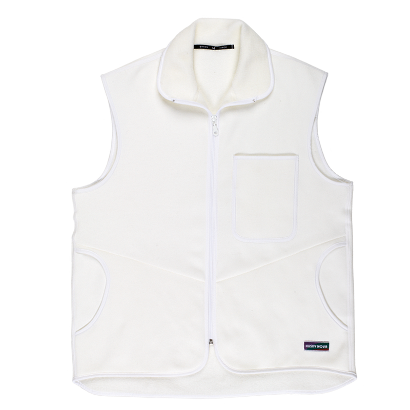 Gilet en fourrure blanche HUSKY NOVA Gr. M Gilet en fourrure blanche HUSKY NOVA Gr. M