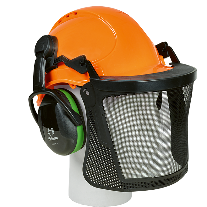 COMB. DE CASQUE PROT. FORESTIER ELITE/SAFE/SECURE EN 352, EN 397, EN 1731, CE