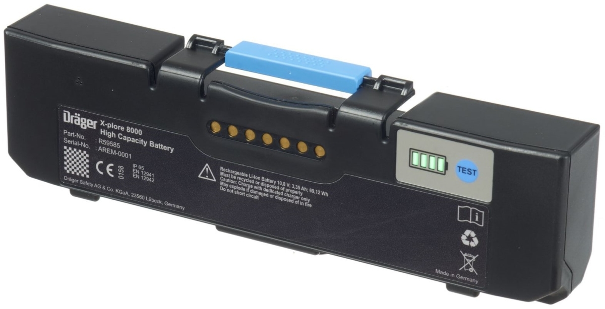 Dräger x-plore 8000 Hochleistungs-Akku