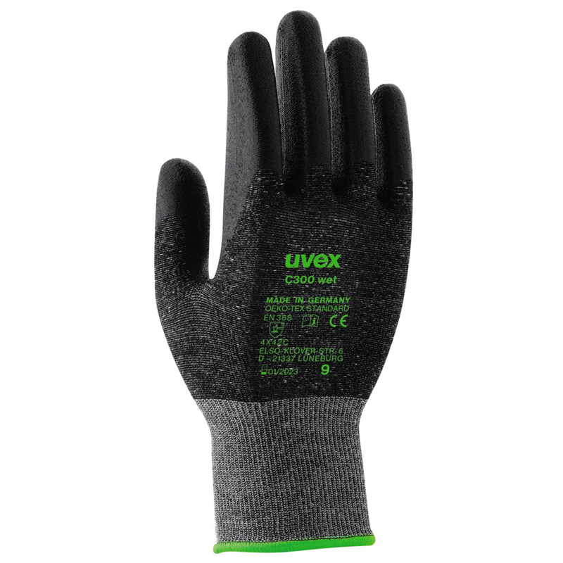 Gants Protection contre les coupures  uvex C300 wet Gr.10