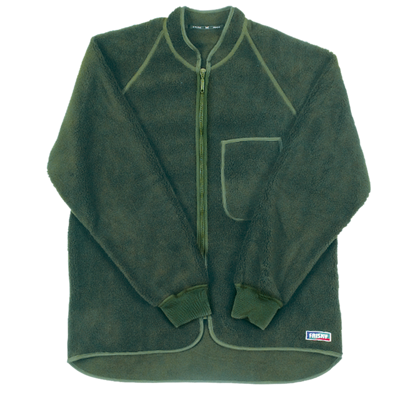 Veste de travail en fourrure de fibres polaire FRISKY PLUS vert olive Gr.XXL Veste de travail en fourrure de fibres polaire FRISKY PLUS vert olive Gr.XXL