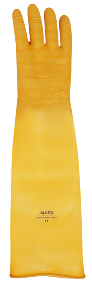 Chemie-Schutzhandschuhe TRIDENT 285 EN 388 (2131), EN 374-2, EN 374-3 ABKL, Kat: III CE