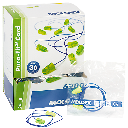 Tampons auriculaires coniques souples PURA-FIT 6900