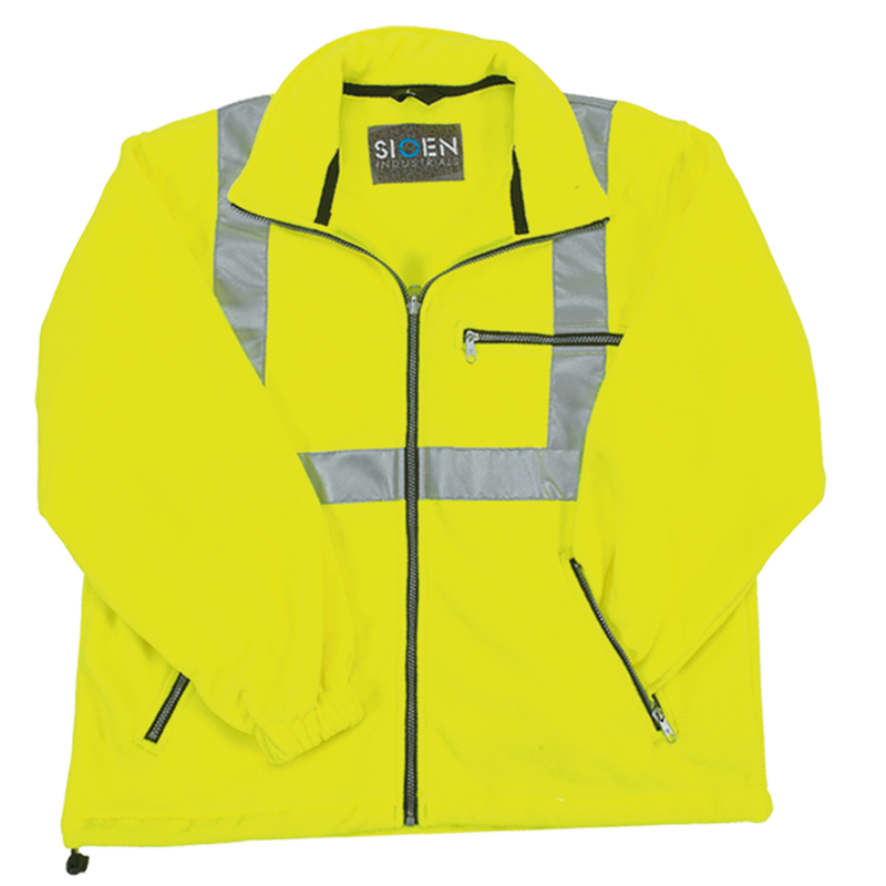 Veste de sécurité en thermovelours REIMS jaune vif Gr.XXL Veste de sécurité en thermovelours REIMS jaune vif Gr.XXL