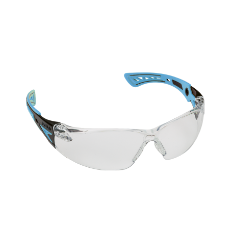 Schutzbrillen RUSH+ Bügel blau, beschlagfrei,