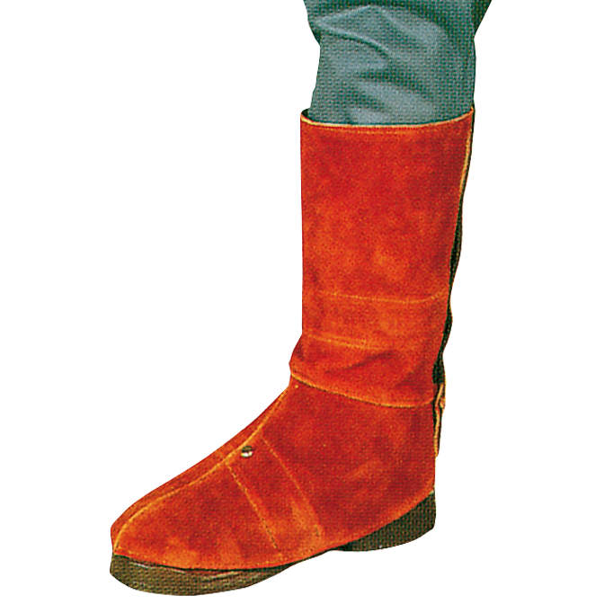 Jambières en cuir croûte de flanc résistant