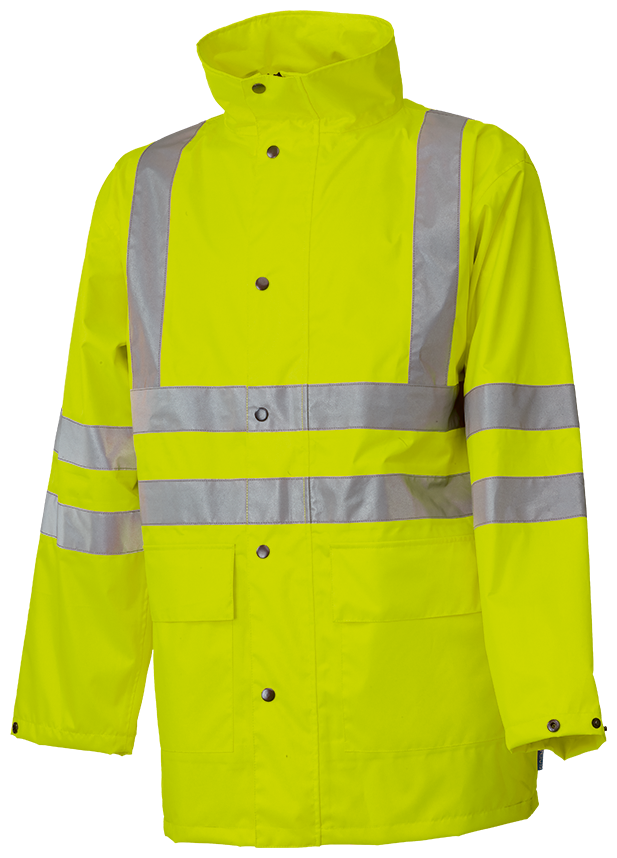 Veste de pluie haute visibilité Sioen Monoco jaune fluo Taille S Veste de pluie haute visibilité Sioen Monoco jaune fluo Taille S